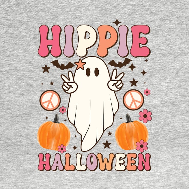 Hippie Halloween by LMW Art